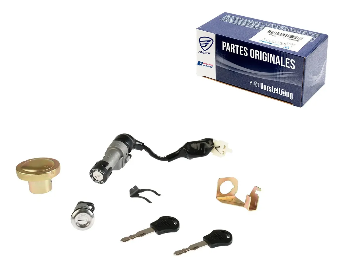 Kit Cerraduras At125rt Italika Original F04020168