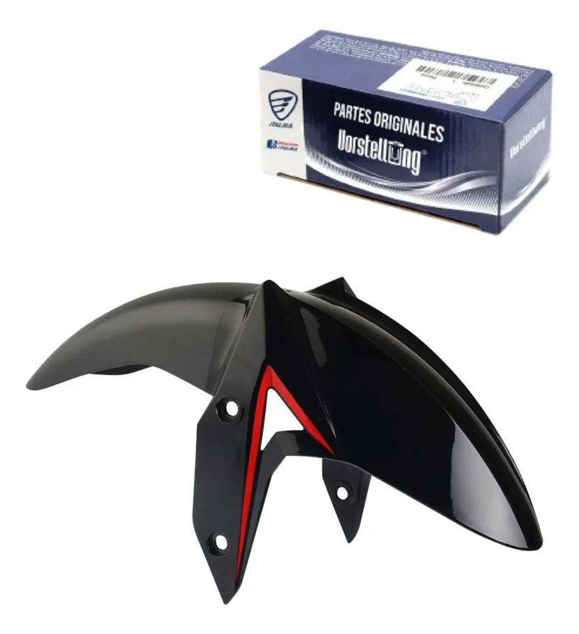 [F16010274] Salpicadera Del Negra Rojo 250z Negra Italika F16010274