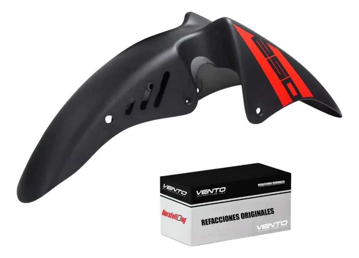 Salpicadera Del. Negro - Verde Tornado 250 Vento Vc03010035