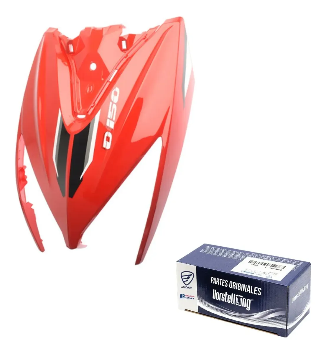 [F13013184] Cubierta Panel Front Rojo D150 Original Italika F13013184
